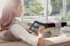 Soundworks Home Automation Savant Smart Home Interior iPad shot